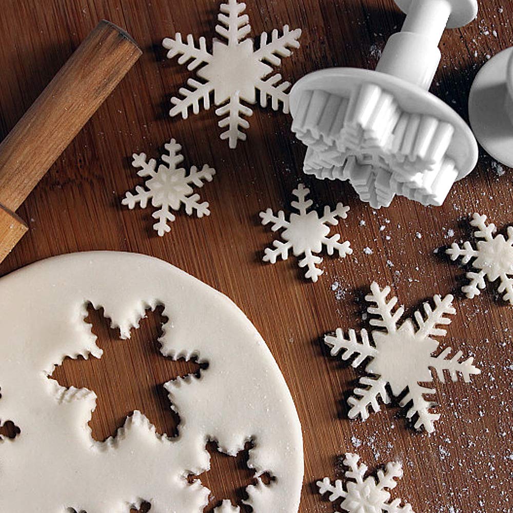 Silikomart Wonder Cakes by 72.309.87.0069 Design Set di Pezzi per Biscotti /Fondente/Pasta di Cioccolato Decorativo Bianco Trifoglio Bianco Nylon 3.5 x 12.5 x 13.5 cm