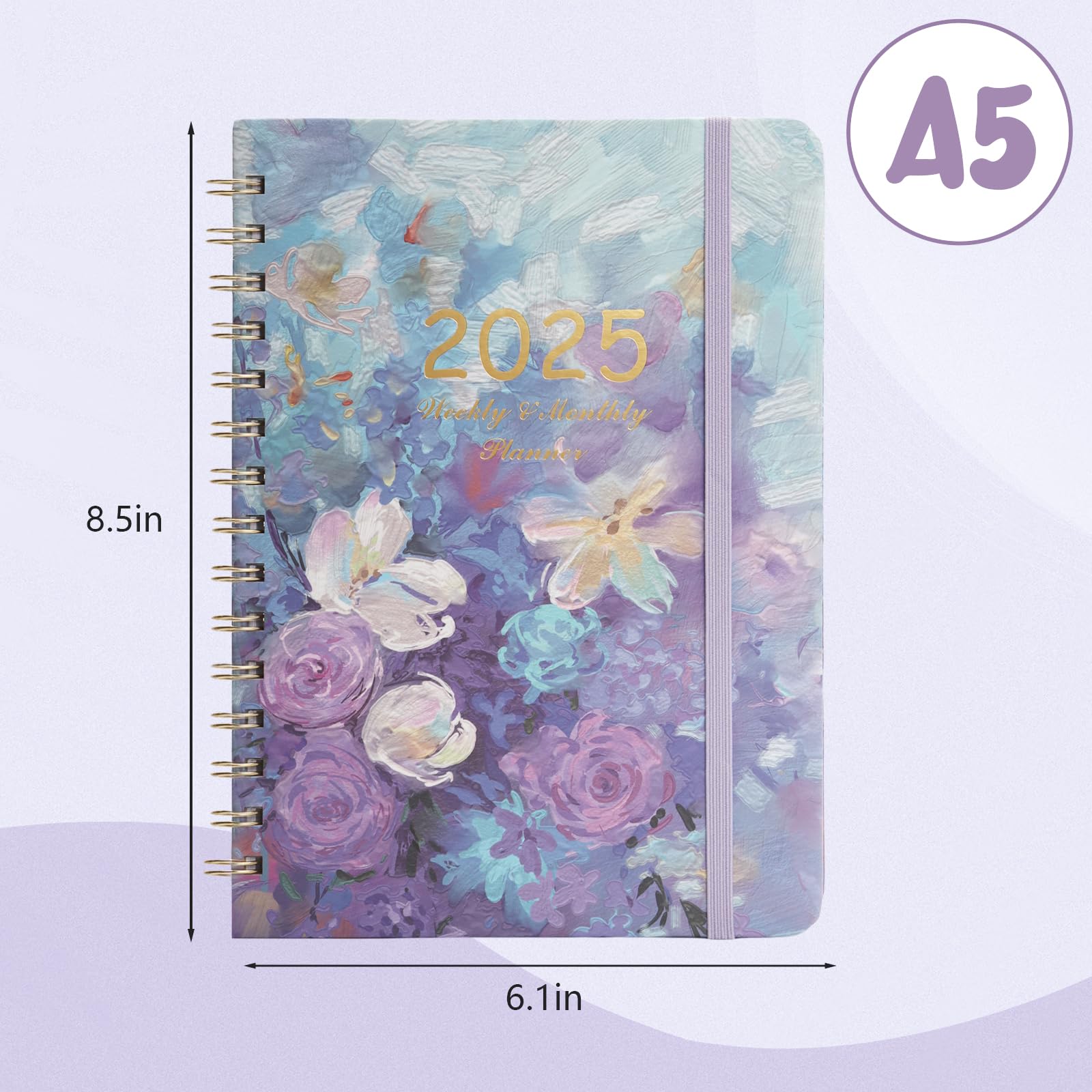 lelewangluo 2025 Diary, Diary 2025 Week to View from Jan. 2025 to Dec ...