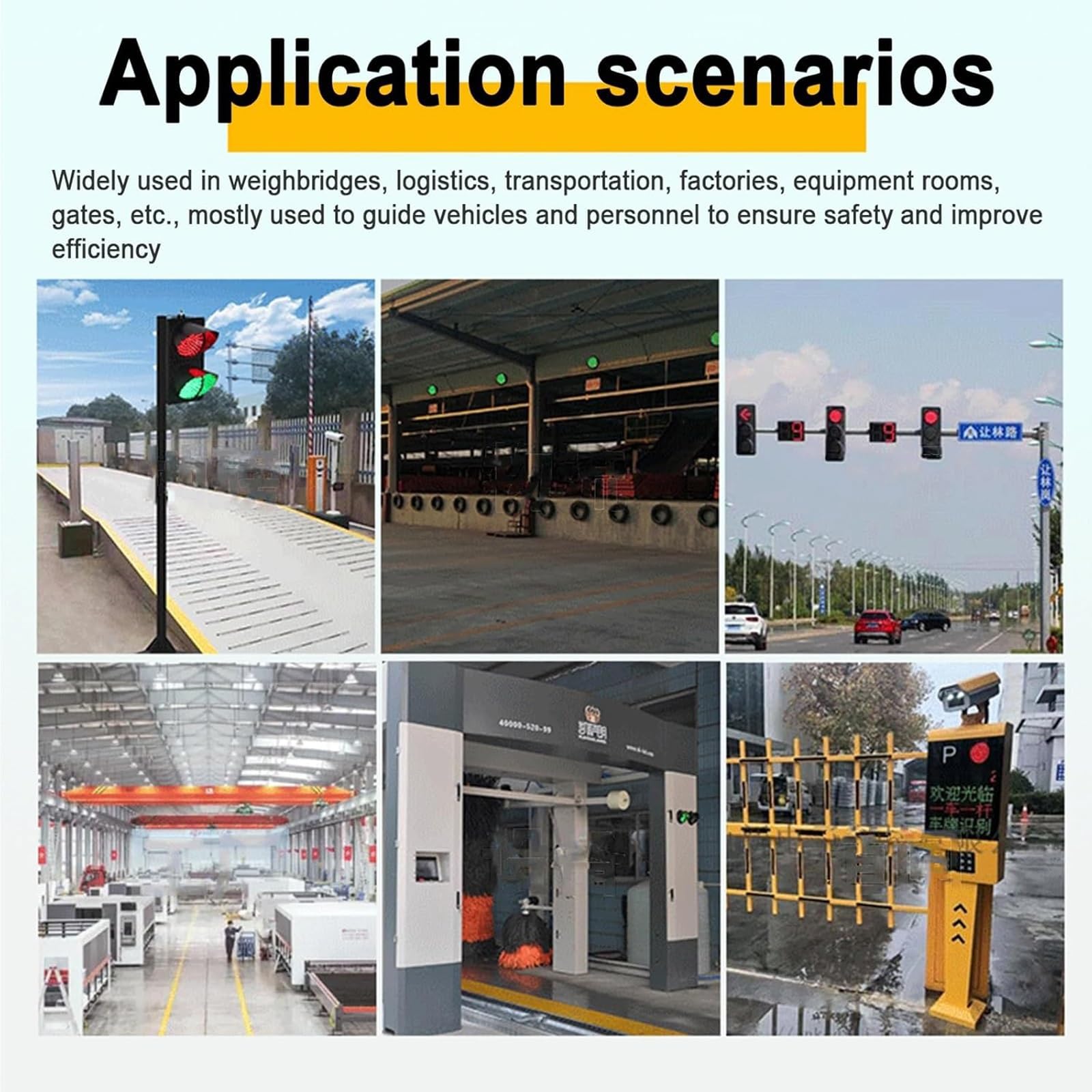 Semáforo, Luz LED de Freno de 100mm, Lámpara de Señalización Industrial para Pared, con Control Remoto, para Logística, Puerto de Descarga, Estacionamiento, Listo para Usar