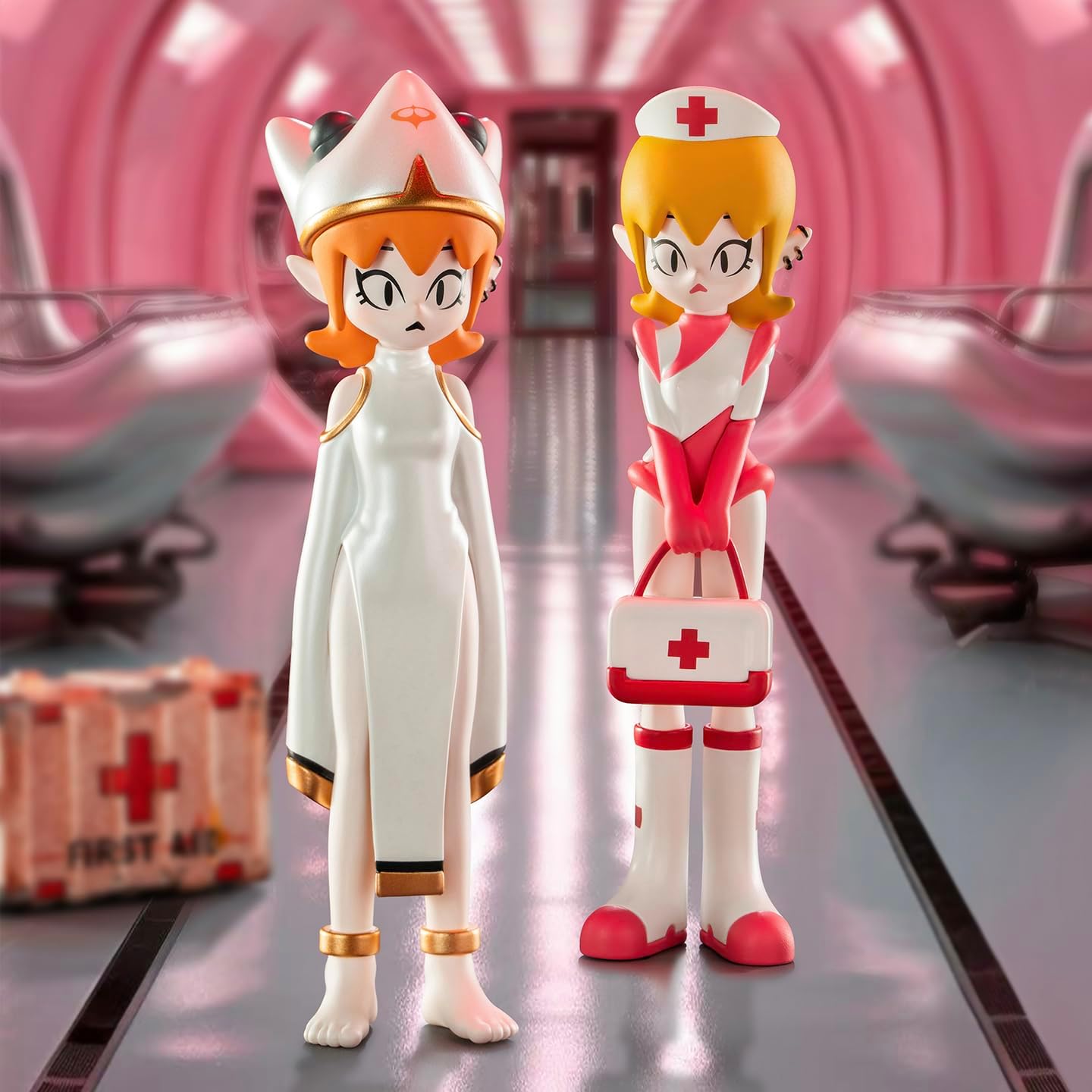 OHKU TWOTOO Planes Investigation Bureau Series Figurine Blind Box Random Design Action Figures Collectible Toys Home Decorations Holiday Birthday Gifts (Whole Set)