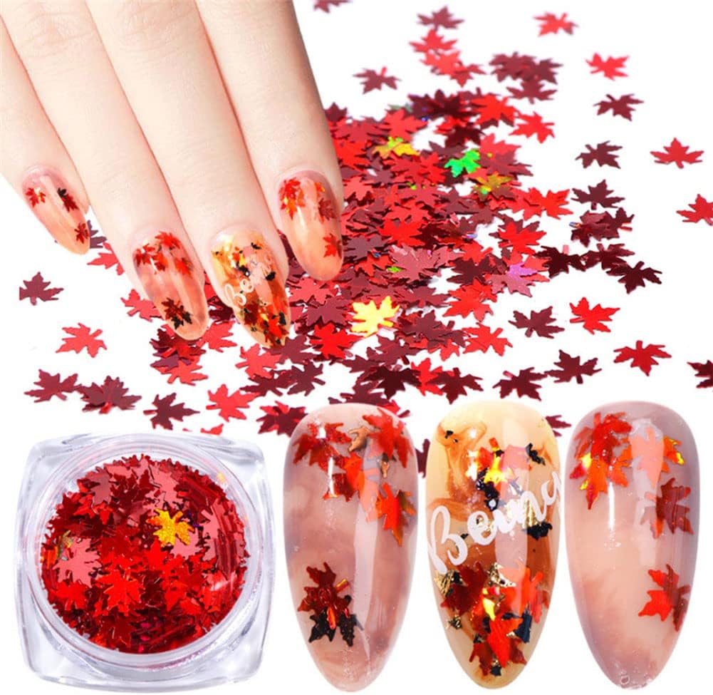 Nail Art Mixed Shape Sparky Sequins 3D Iridescent Butterfly Flower Star Heart Letter Number Confetti Manicure Sticker Flake Accessories 12 Grids