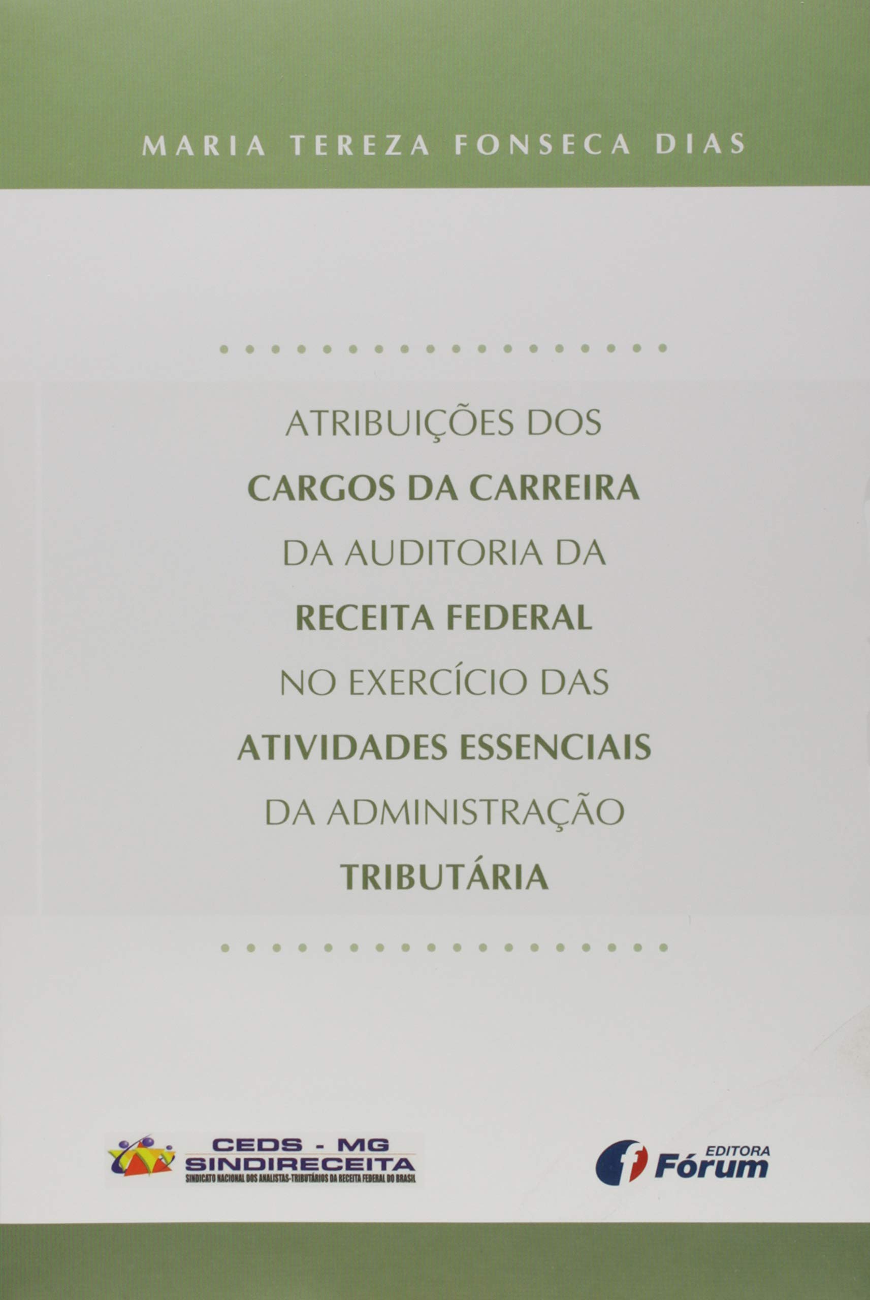 Capa de Atribuições dos cargos da carreira da auditoria da receita federal