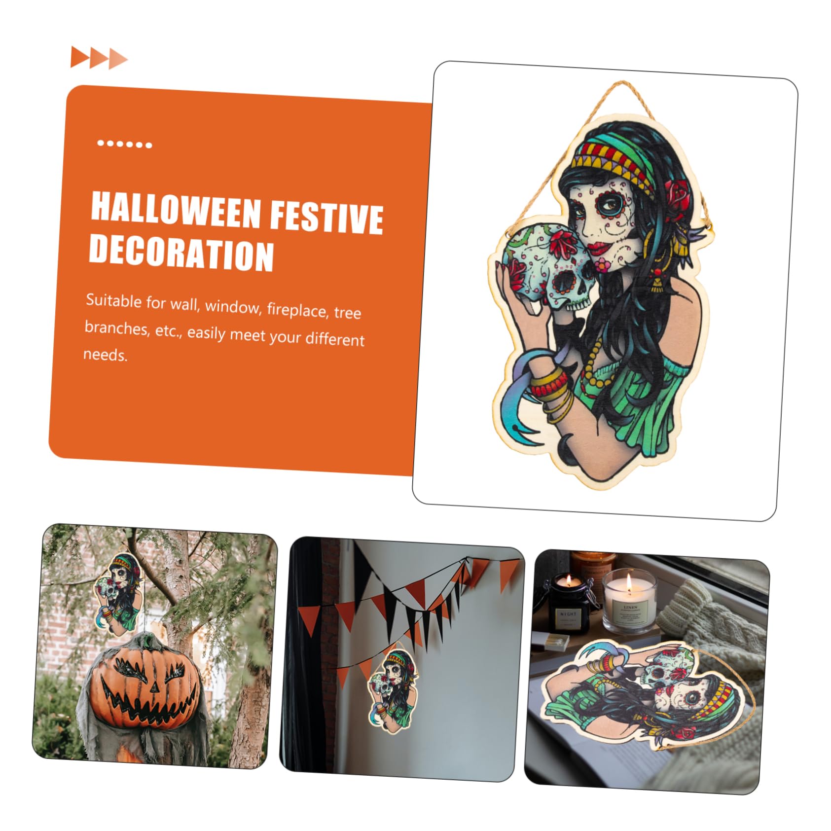PRETYZOOM 5 Pezzi Di Decorazioni Di Halloween Decorazioni Per Feste Di Halloween Decorazioni Da Appendere Decorazioni Per Feste Horror