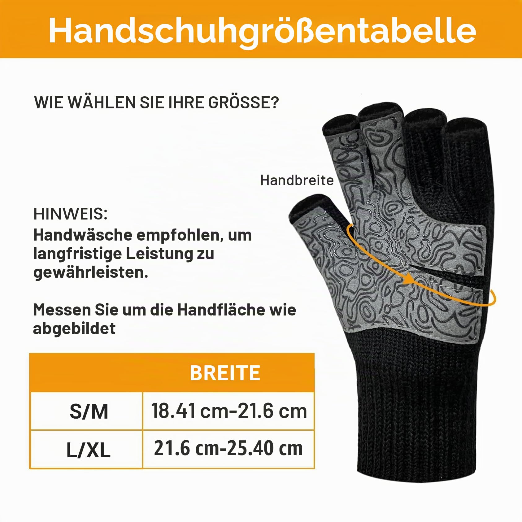 Jökulríki Merinowolle Fingerlose Handschuhe Warm für Männer und Frauen Kaltes Wetter Winter Handschuh