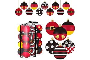 Dashing Mickey Mouse Ball Ornaments for Festive Holiday Cheer