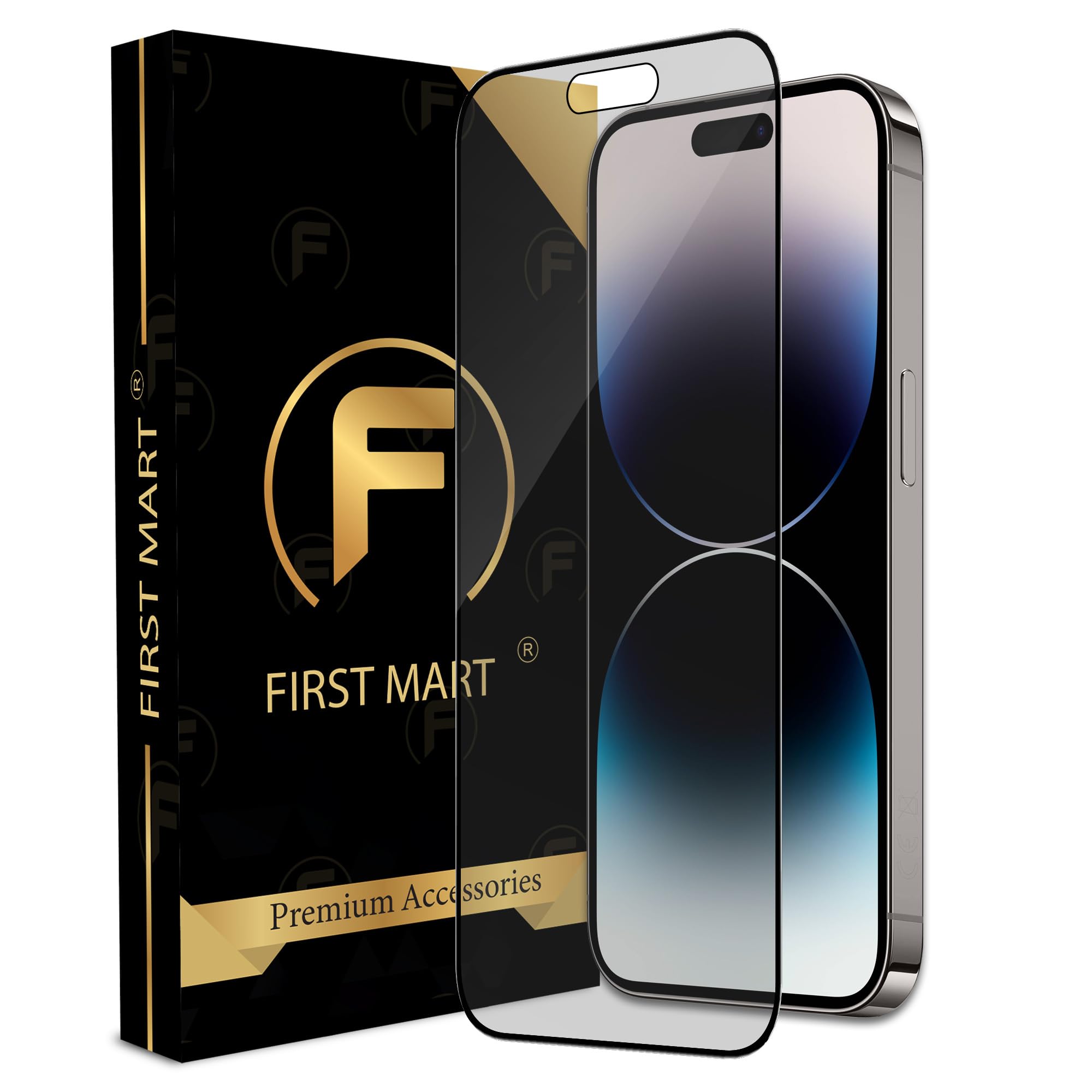 FIRST MART Matte Tempered Glass for iPhone 14 Pro Max with Edge to Edge Coverage and Easy Installation Kit, Matte Finish, Pack of 1 (B0C344VJLG) Amazon Price History, Amazon Price Tracker