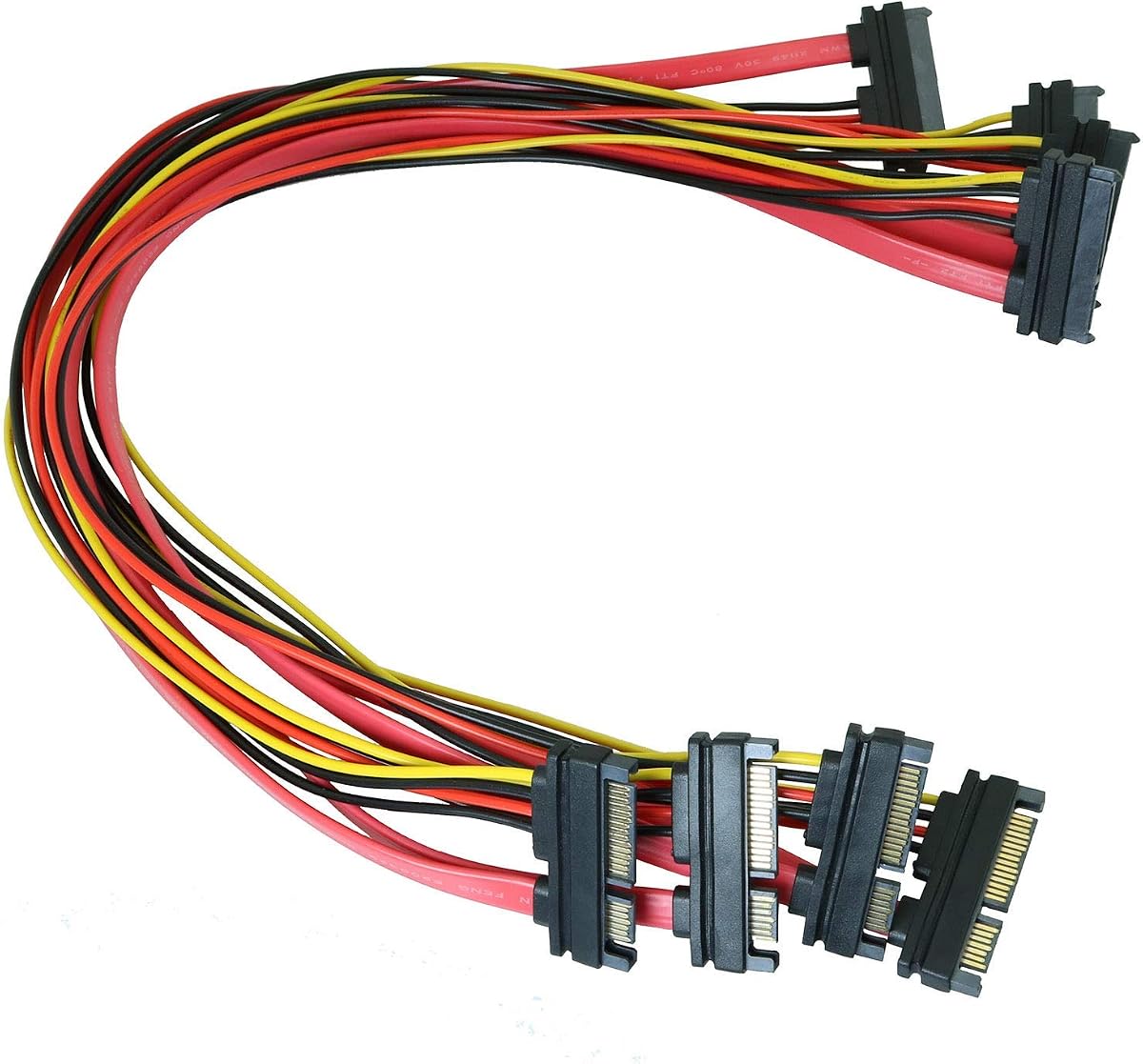 4PCS 50cm SATA Data Power Combo