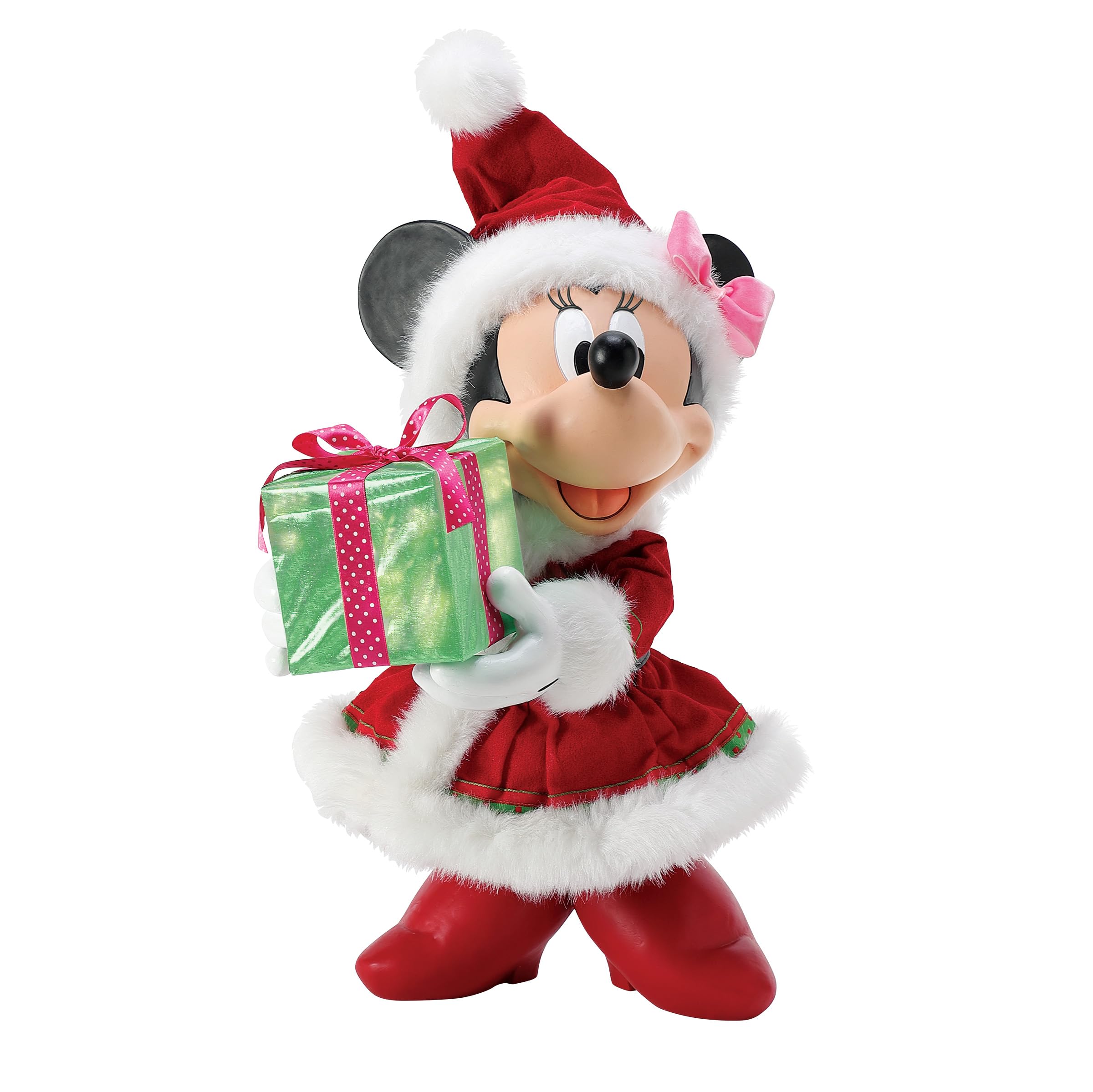 Figurine Minnie Mouse pour votre décoration de table et salon de Noël lumineux