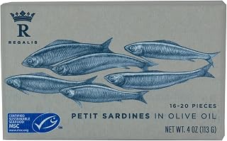 Regalis Foods Petite Sardines In Olive Oil, 4 Oz