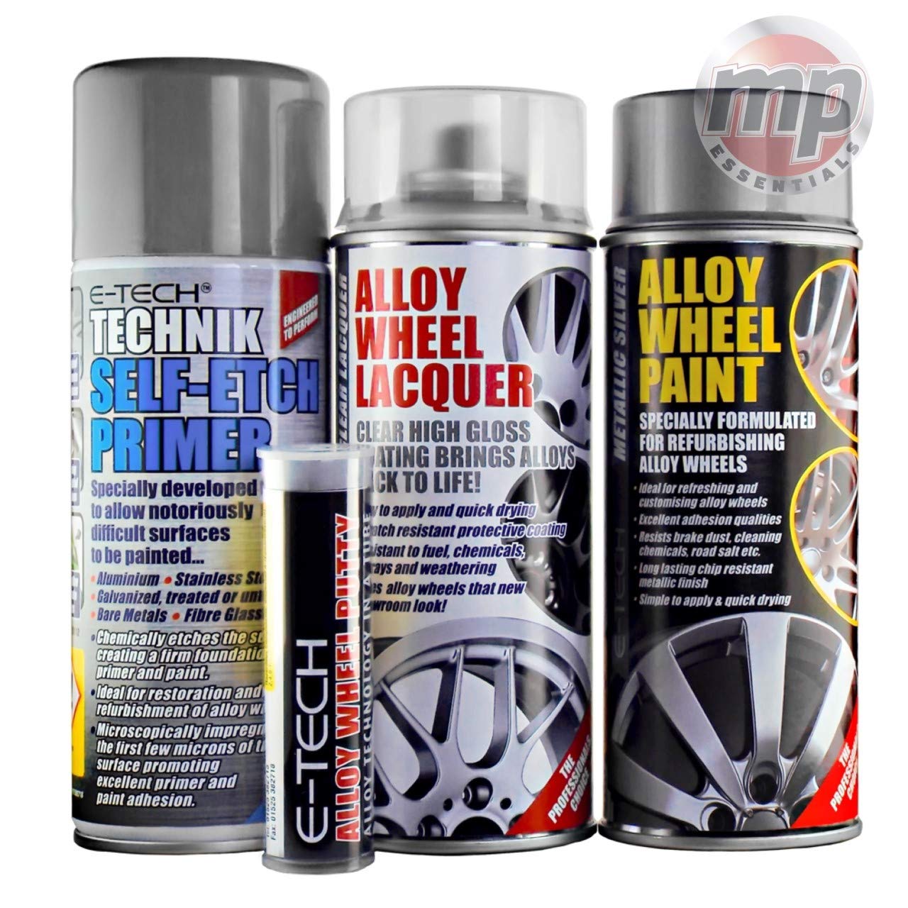 Buy MP Essential ETech 4 Step System Alloy Wheel Restore Refurbishment