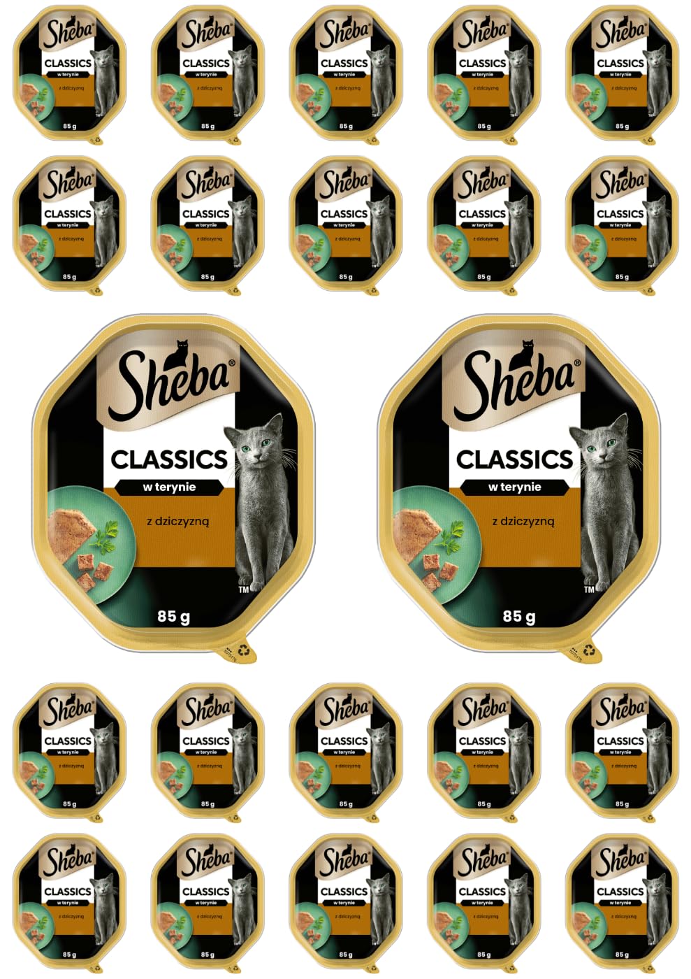 Sheba Adult Kattenvoer Classic Paté Natvoer Zalm Kuipjes 85 gr | .nl