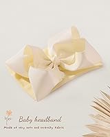 Vista 6 de Doboi - 20 diademas de nailon para bebé, lazo elástico, accesorios para el cabello para recién nacidos, bebés y niñas pequeñas