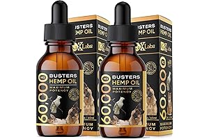 Buster's Calming Oil For Dogs - Hemp Oil For Anxiety & Stress Relief For Pets