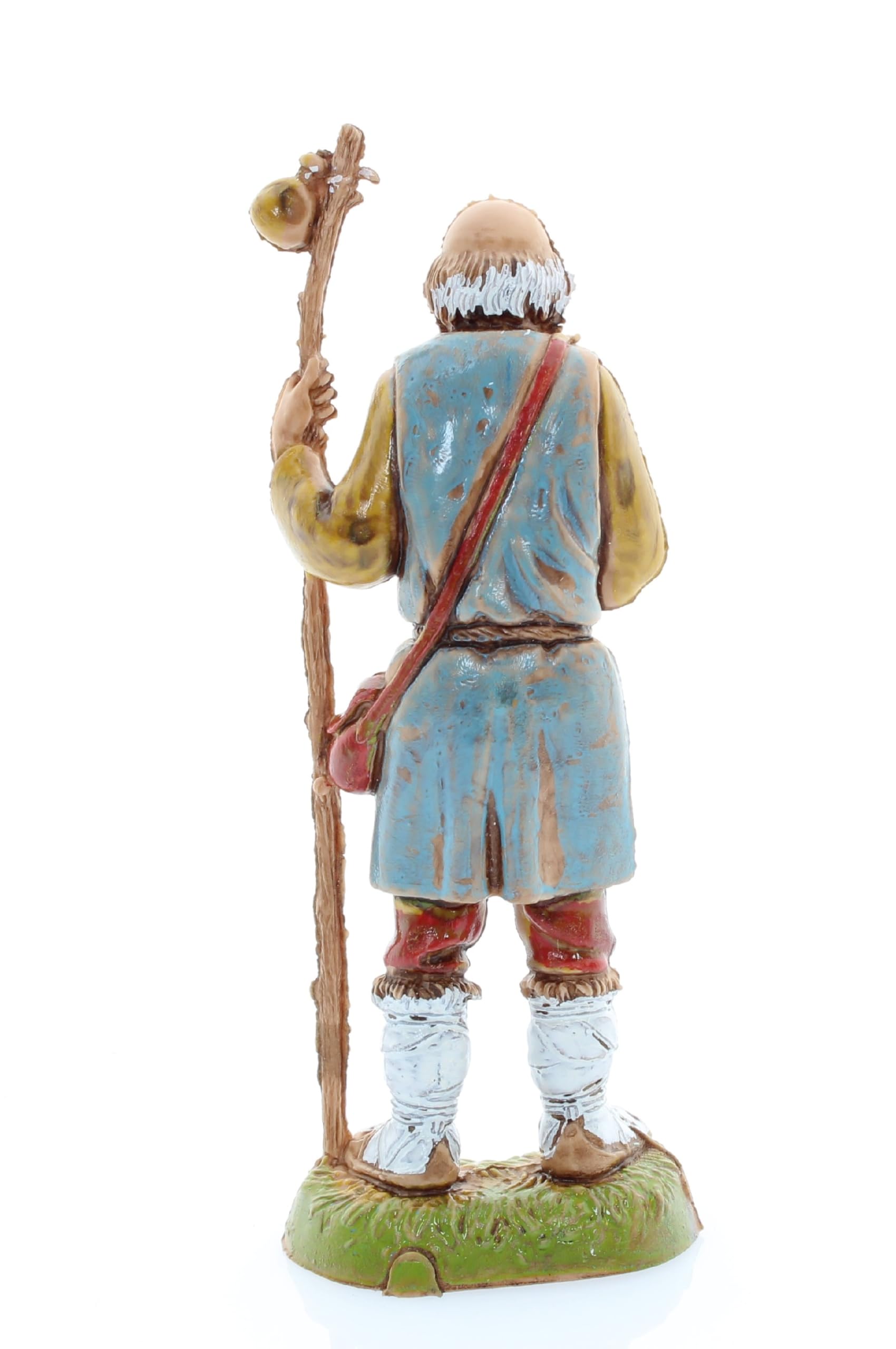 Figurine De Crèche Charpentier Moranduzzo 10 Cm - Sculpture Italienne Indestructible Par Martino Landi