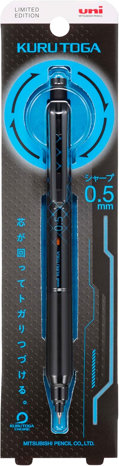 Mitsubishi Pencil Mechanical Pencil Kurutoga KS 0.5 Limited Metallic Gray M5KS1P.MTG