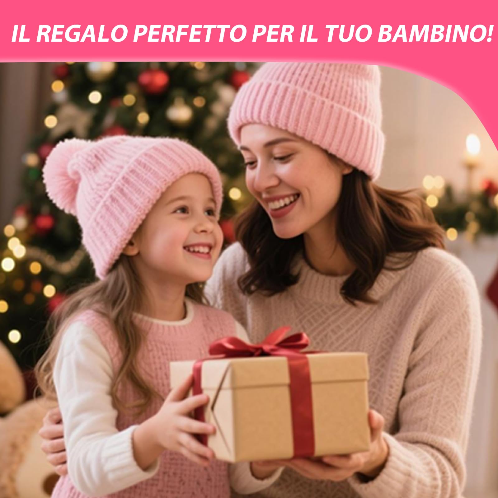 Vitare Maschera da Snorkeling per Bambini, Maschera Subacquea con Vista Panoramica a 180°, Maschera Mare Facciale Impermeabile e Antiappannamento - XS