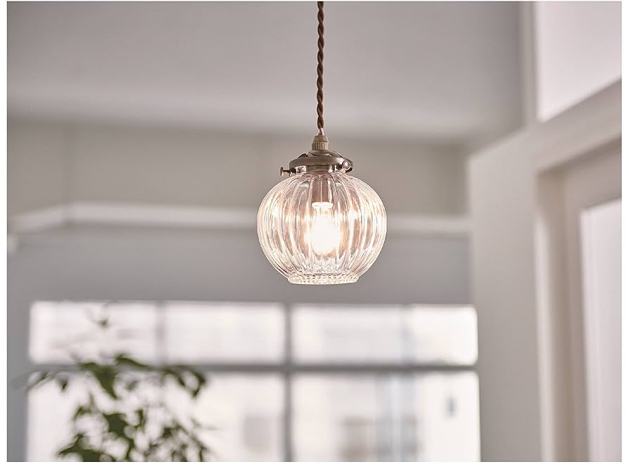 インターフォルム リプリ プリーツガラスのシーリングライト 5灯 アンティーク調 インターフォルム リプリ プリーツガラスのシーリングライト 5灯