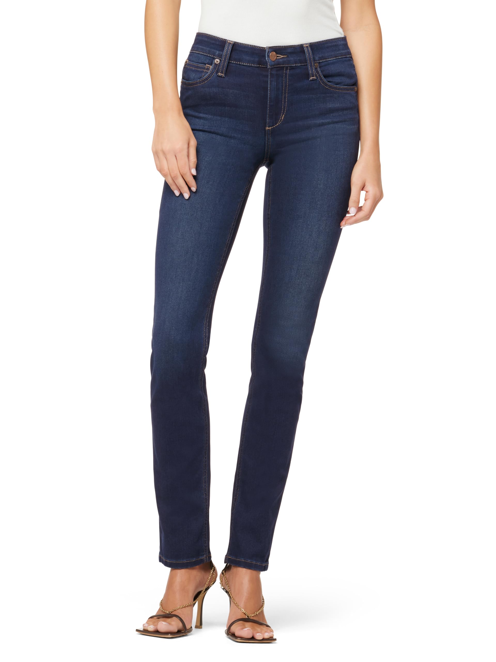 Joe's Jeans Women's The Lara Mid Rise Cigarette Ankle Jean