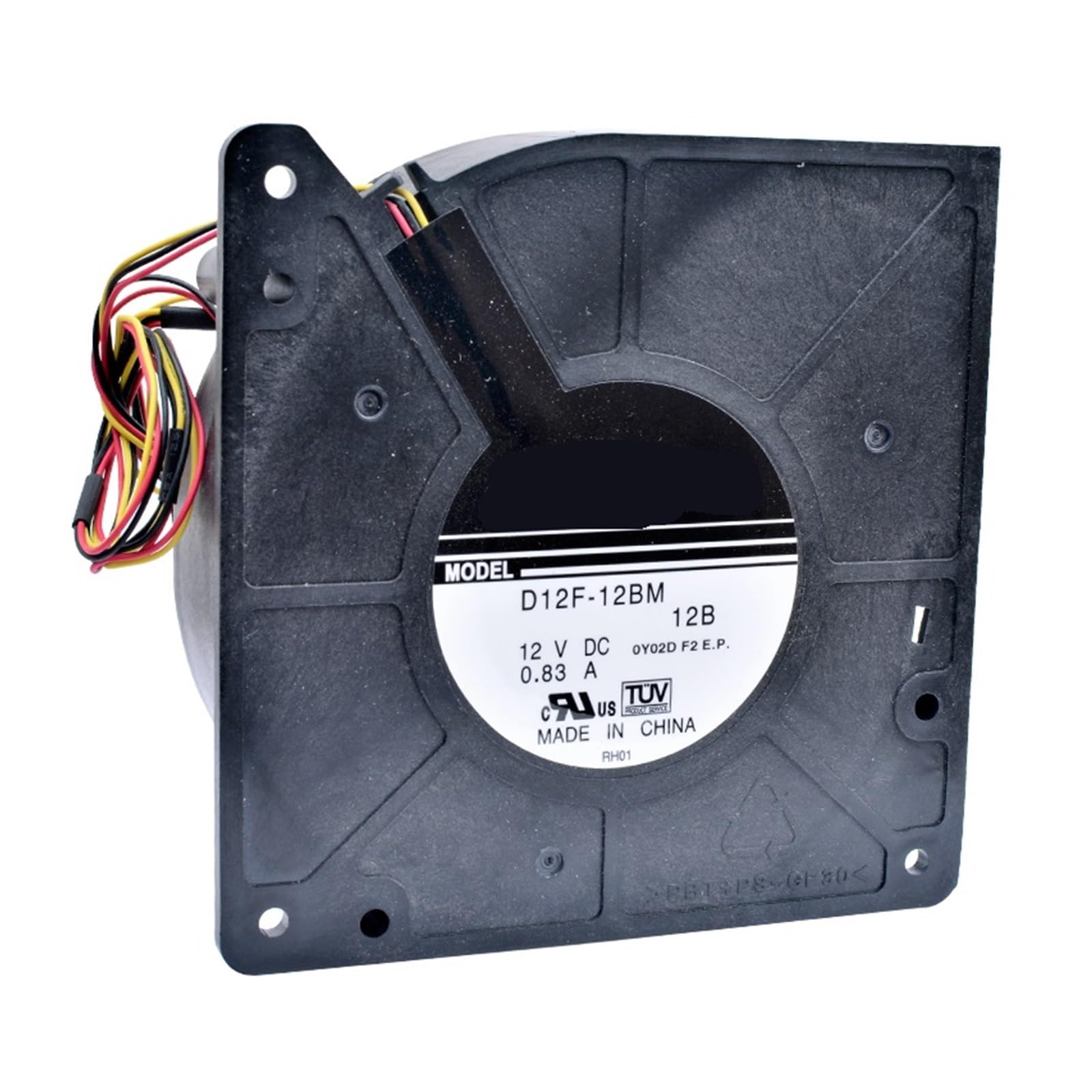 Ventilateur 120mm pour réparer l'aspiration et la ventilation 12V