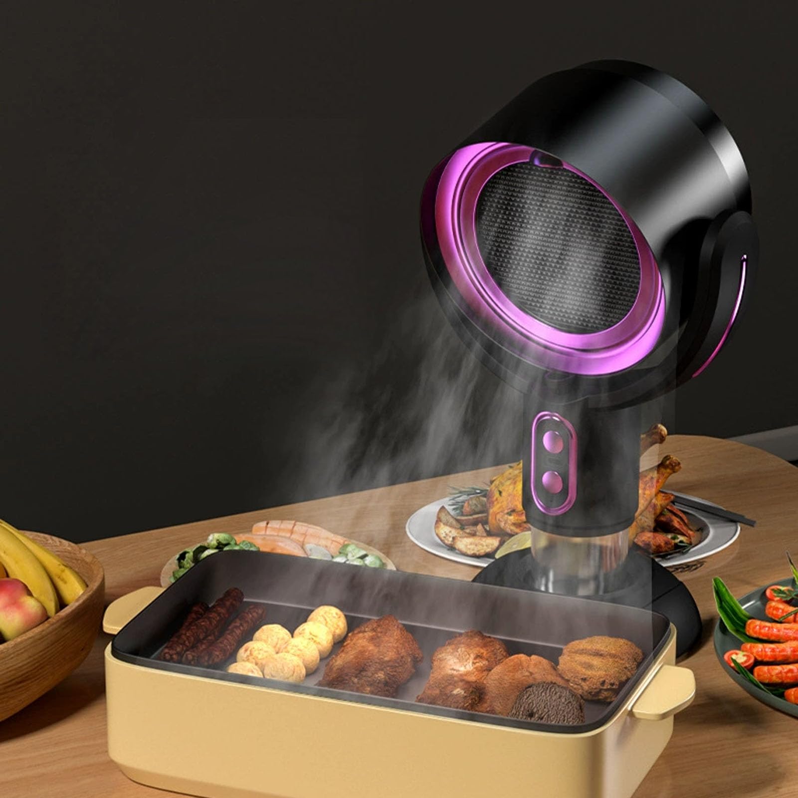 Ventilador de enfriamiento de hinchado portátil para un salón sin humo de tabaco