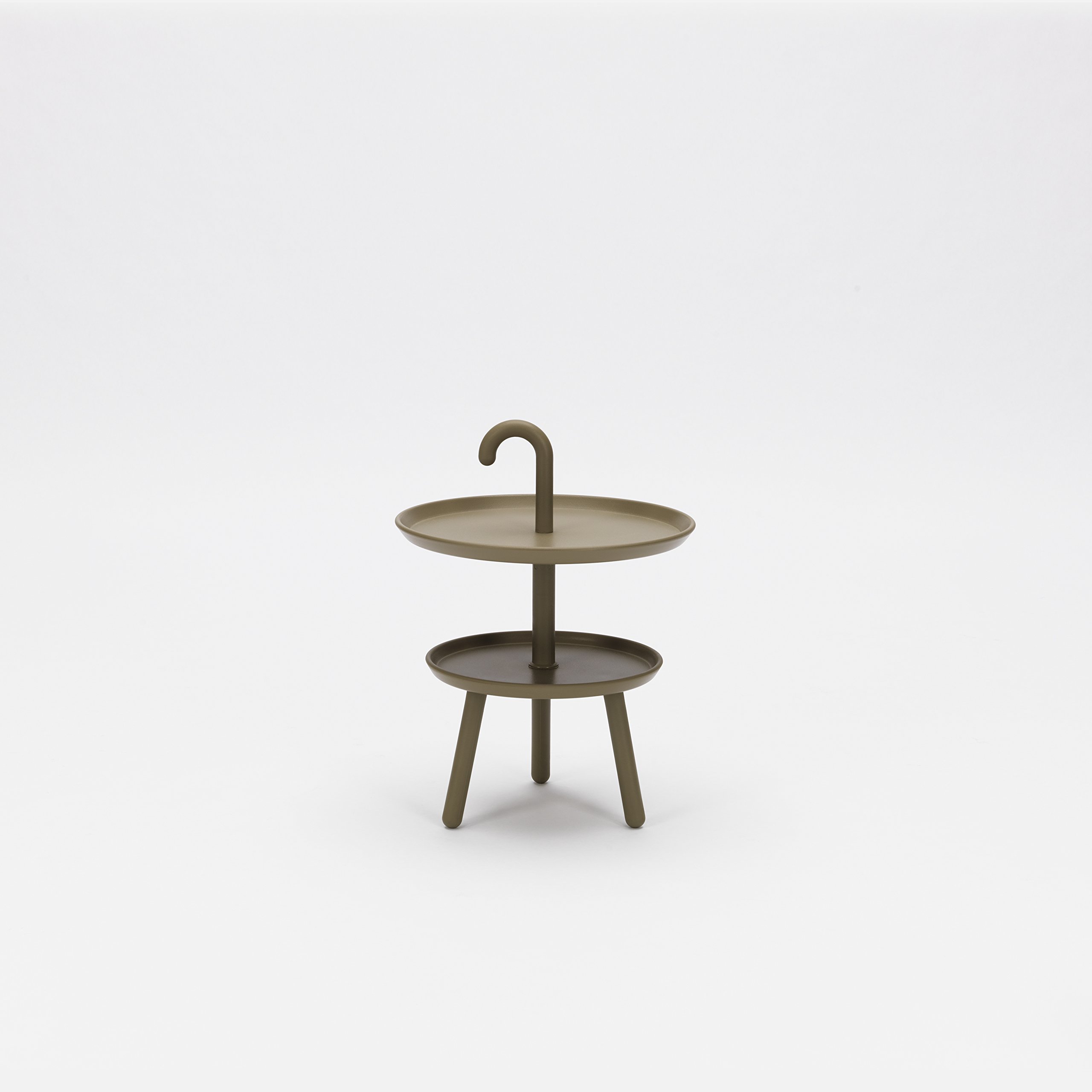 Table d'extérieur Twist Design en polypropylène vert taille unique pour jardin