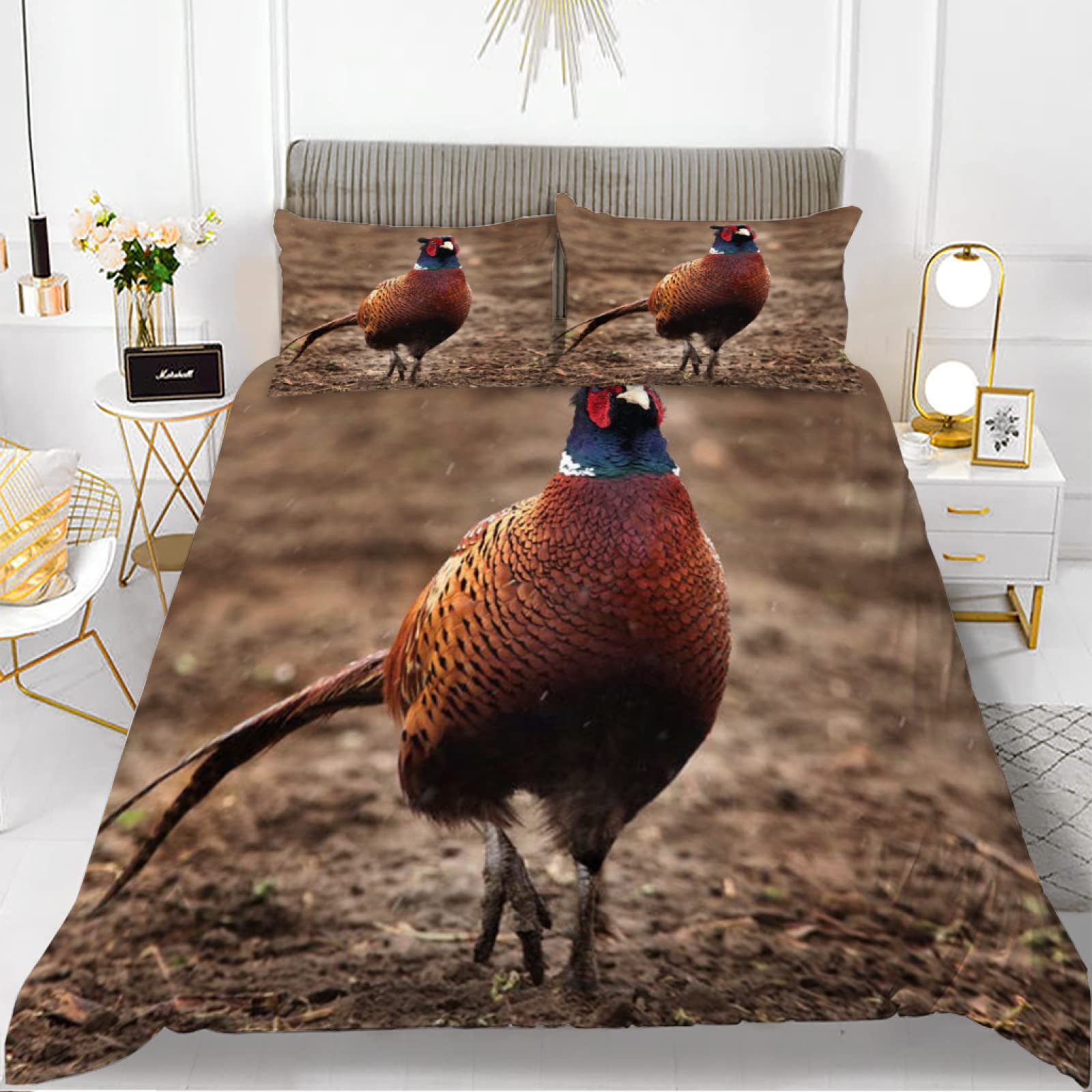 Housse de couette fermeture éclair 160x200 pour lit enfant facile à border