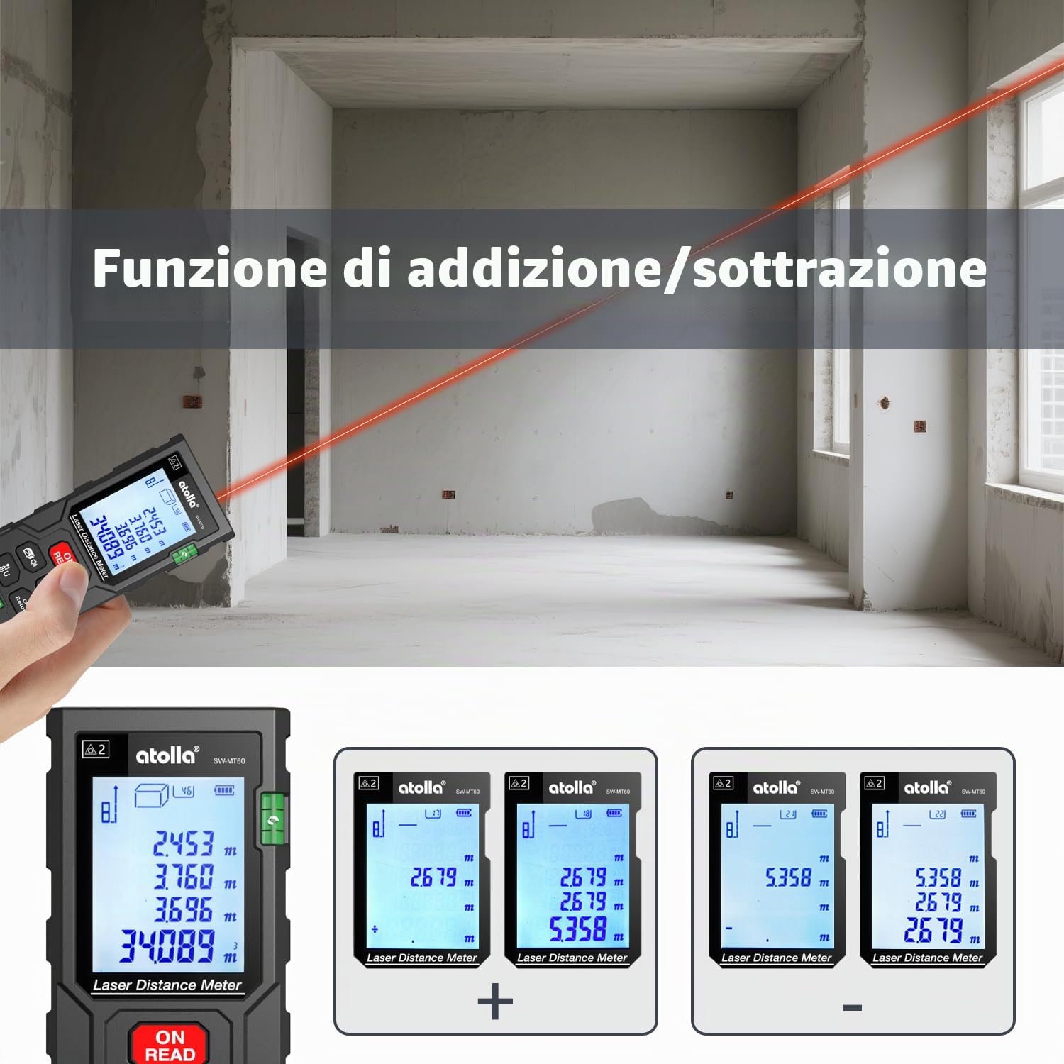 atolla Laser Measure Device