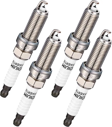 Miniatura 18 de BDFHYK Iridium - Juego de 4 bujías compatibles con A4 200 Dart Civic Santa Fe Cherokee Compass Forte NX300 C230 Eclipse Altima ProMaster City tC