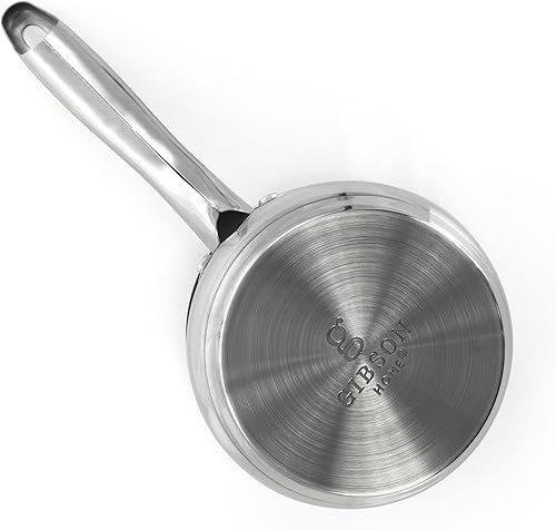 Miniatura 6 de Gibson Home Ancona - Juego de utensilios de cocina de acero inoxidable con forma de vientre, 12 piezas, con herramientas de cocina, color plateado