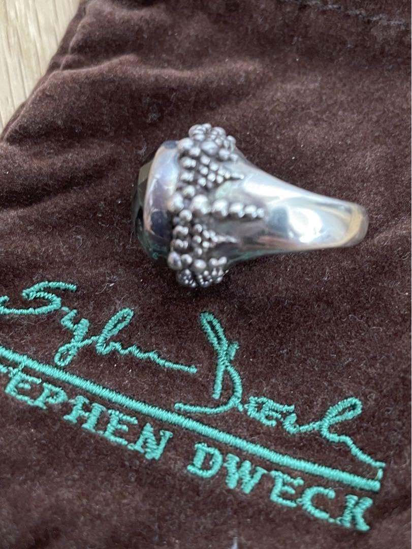 STEPHEN DWECK アバロンシルバー925 リング9号