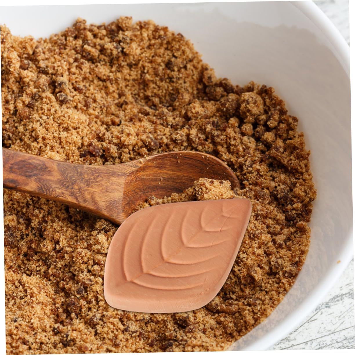 Hunthawk Lot De 10 économiseurs De Sucre Brun En Terre Cuite Pour Garder Lhumidite Fraiche Et Adoucissante