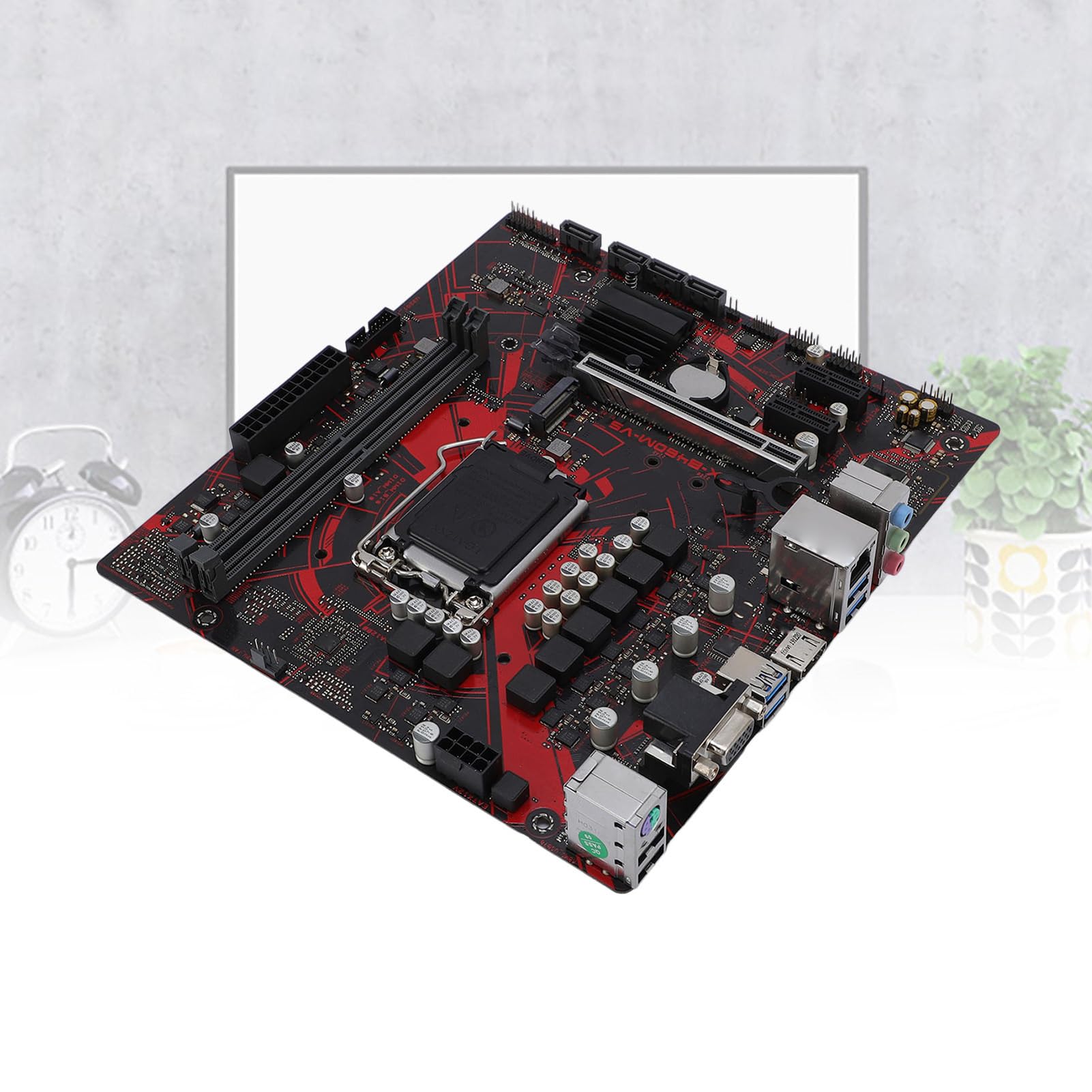 Ex B460M V5 Płyta Główna, M ATX DDR4X2 DIMM PCI E 3.0 Komputerowa Płyta Główna, Zastępująca Obsługa Gier dla LGA 1200 10. dla Procesorów Procesora 14 Nm
