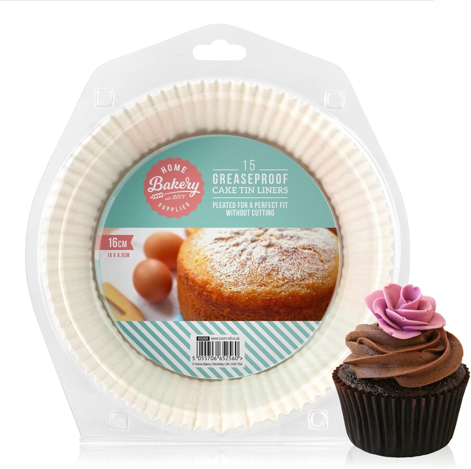 Greaseproof Cake Tin Liners Non Stick Reusable Paper Liner Round Parchment Tin Liner for Cooking