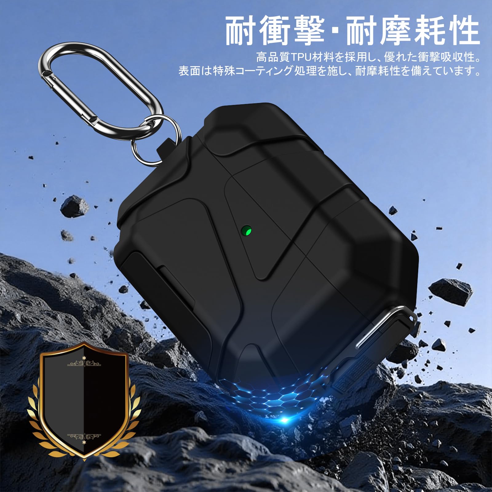 Amazon | PRODELI For AirPods Pro3 専用 ケース AirPods Pro 第3世代