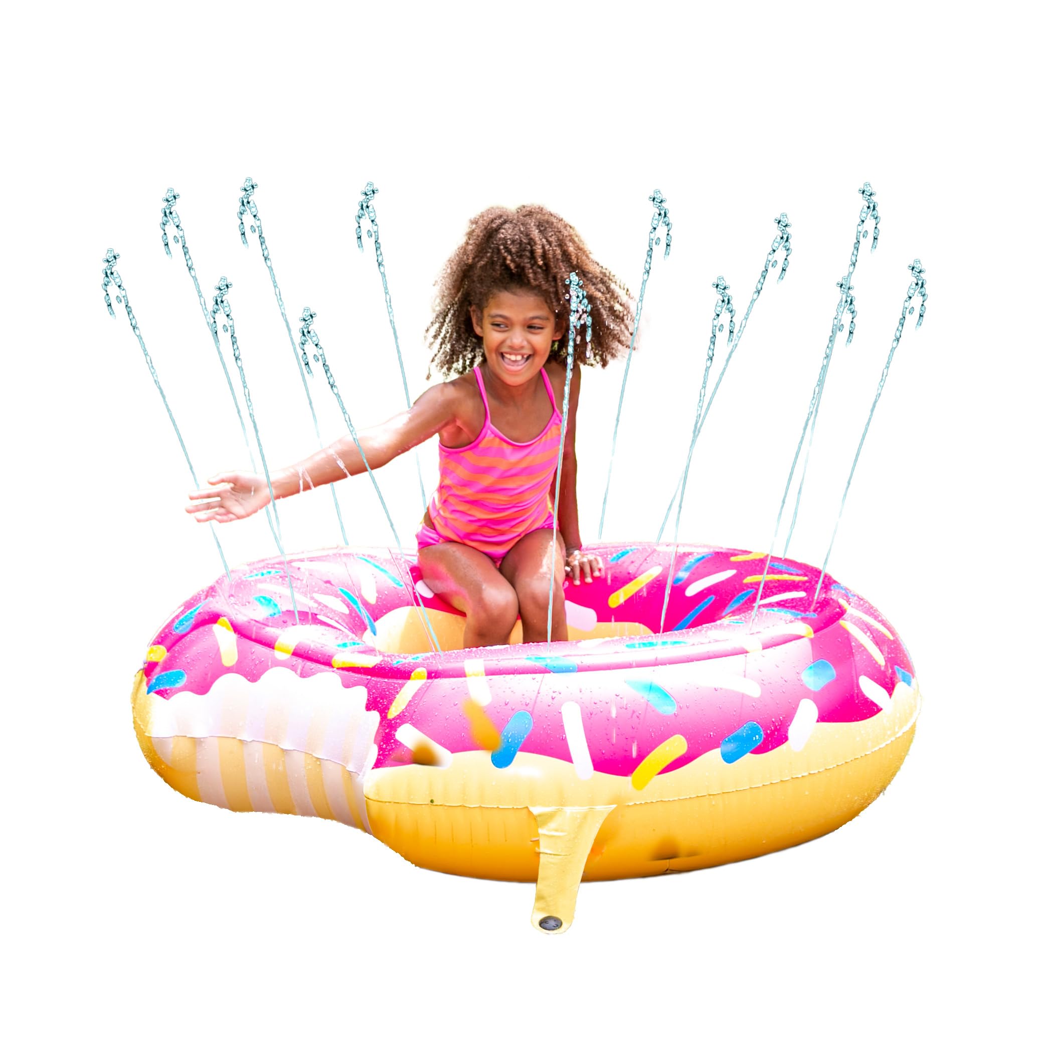 Photo 1 of BigMouth Lil' Donut Sprinkler, Multi, Small