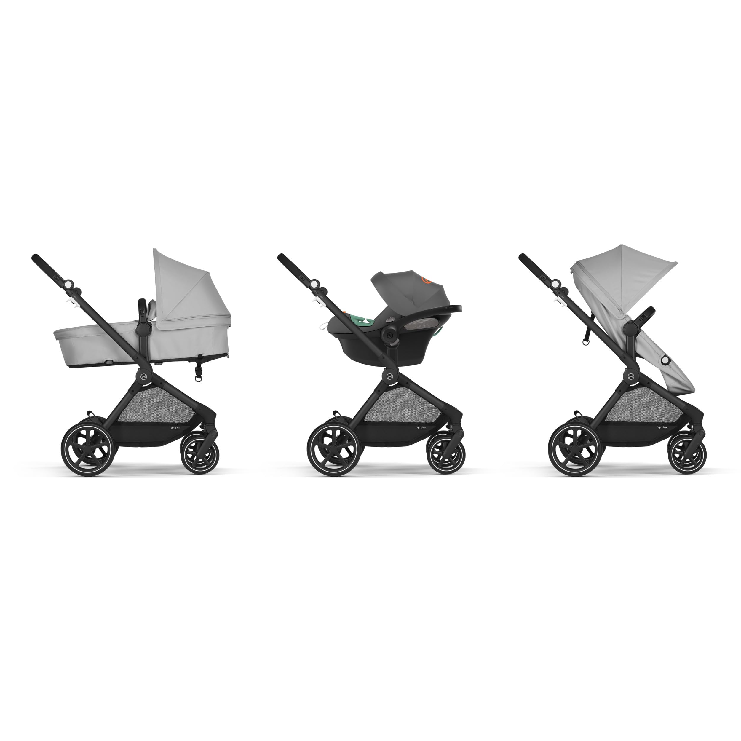 CYBEX EOS Basic BLK Travelsystem Aton B2