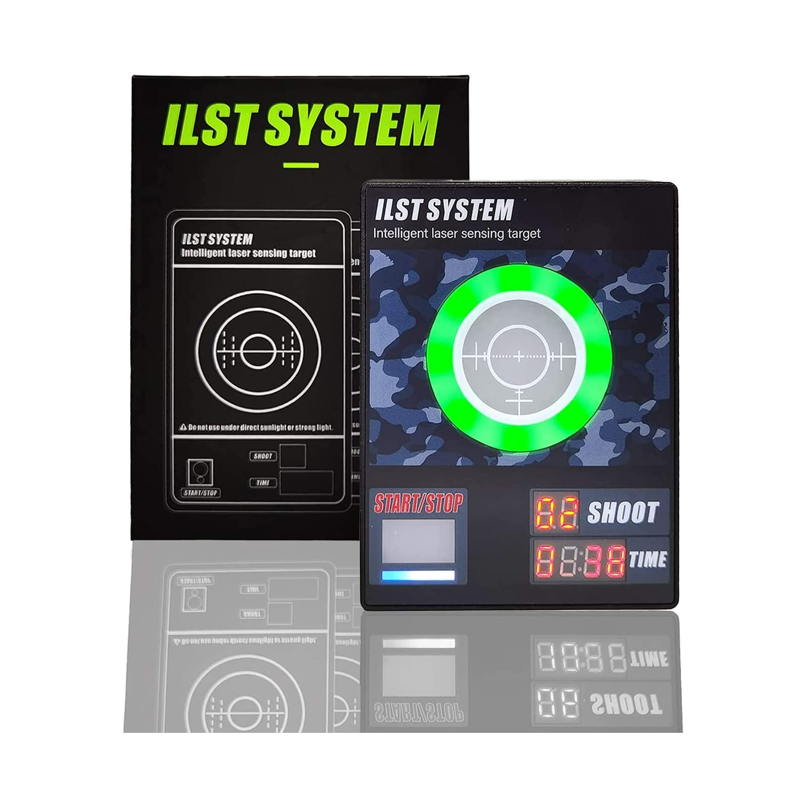 SPECIAL PIE Dry fire Training Target, Safely Dry Fire and Practice, Laser Sensing Target Set