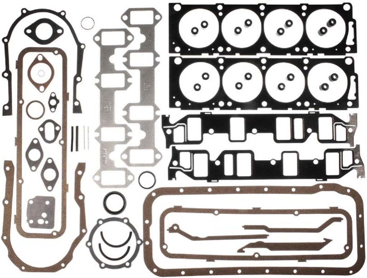 Rering Engine Kit compatible with 1964-76 Ford Truck 360 390 Rings Rod & Main Bearings & Gaskets. (ALL STD Sizes)