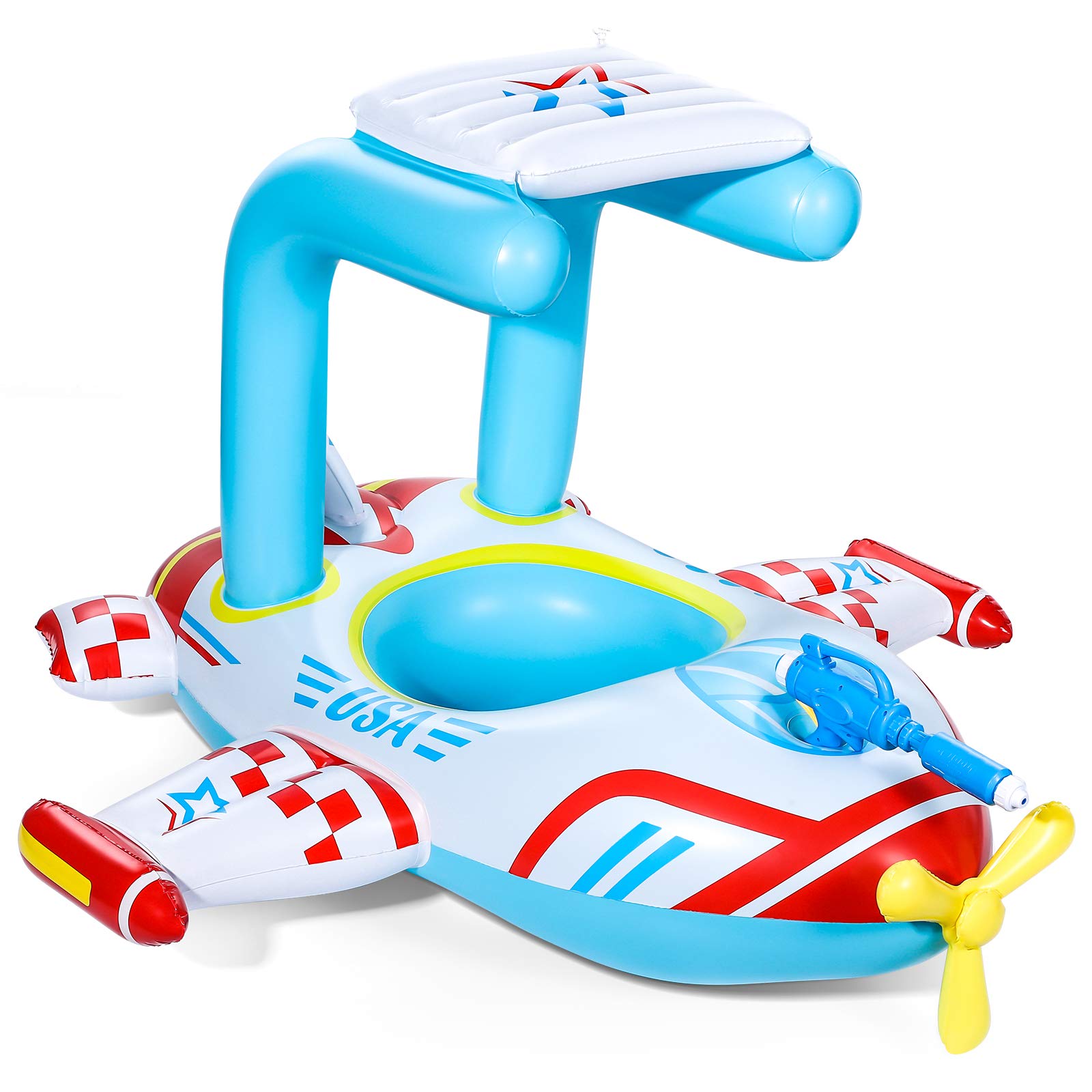 Buy Unomor Airplane Inflatable Floats Large Swimming Pool Floats for