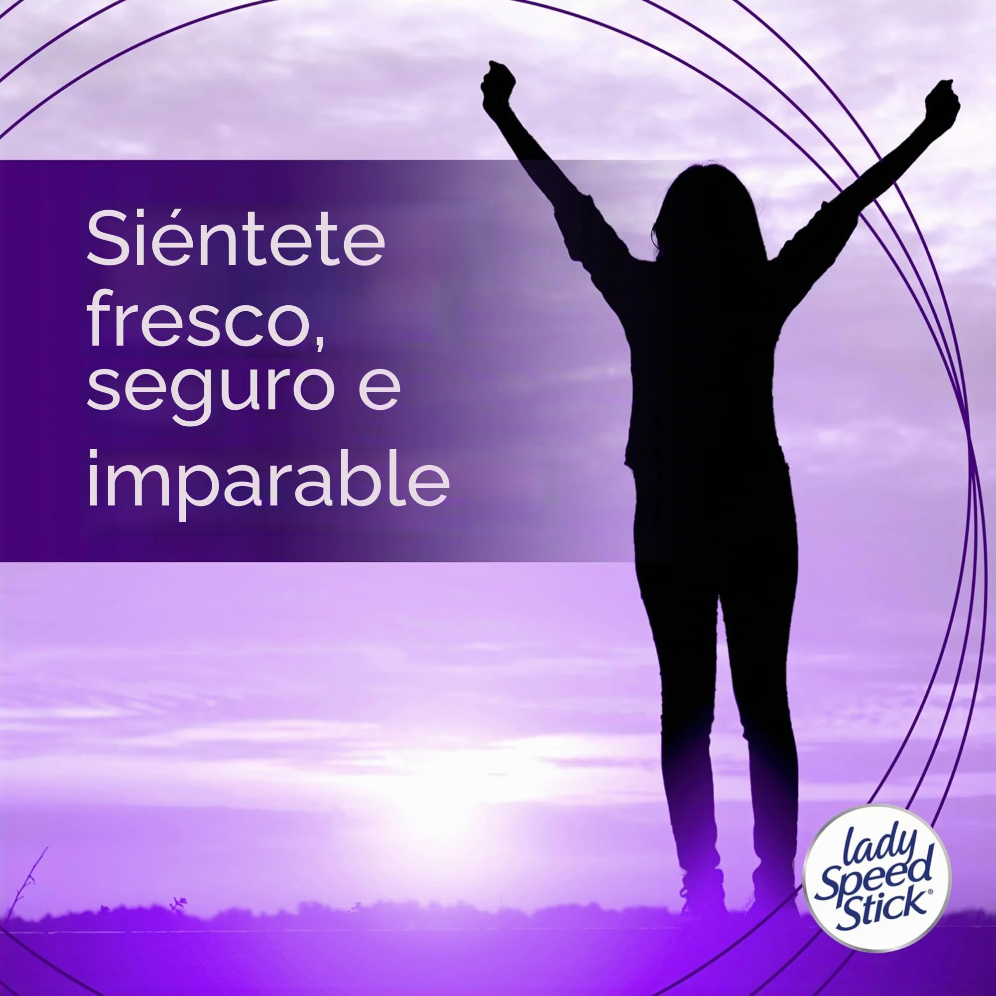 Lady Speed Stick Invisible Dry Power Antitranspirante/desodorante, freesia salvaje, 2.5 onzas (paquete de 6)