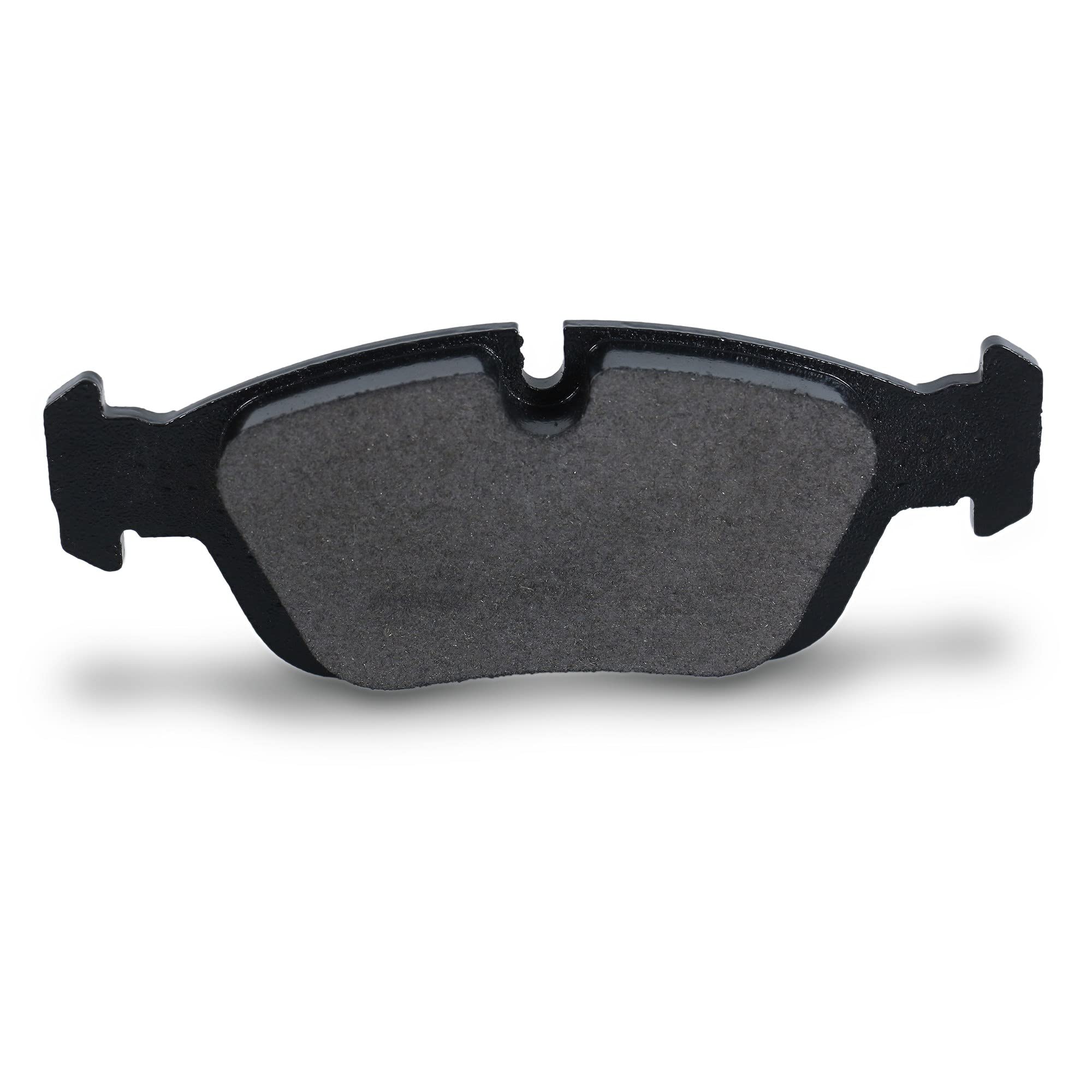 BESTPRICE Juego de frenos incl. discos de freno delanteros Ø 286 mm + traseros Ø 280 mm + pastillas de freno delanteras y traseras, compatible con BMW Serie 3 (E36) & BMW Serie 3 (E46)