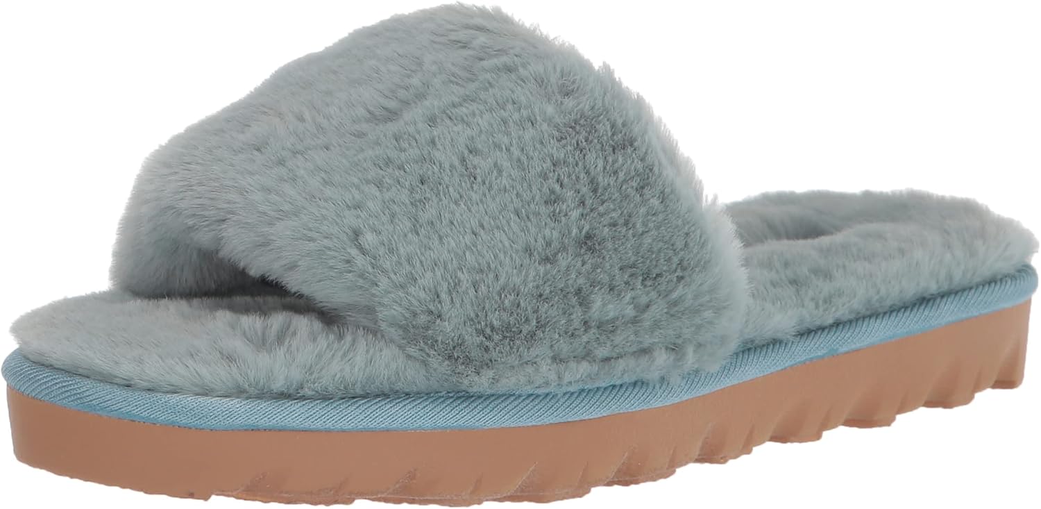 Chinese Laundry Women's Rally Slide Sandal, Mint Blue, 9