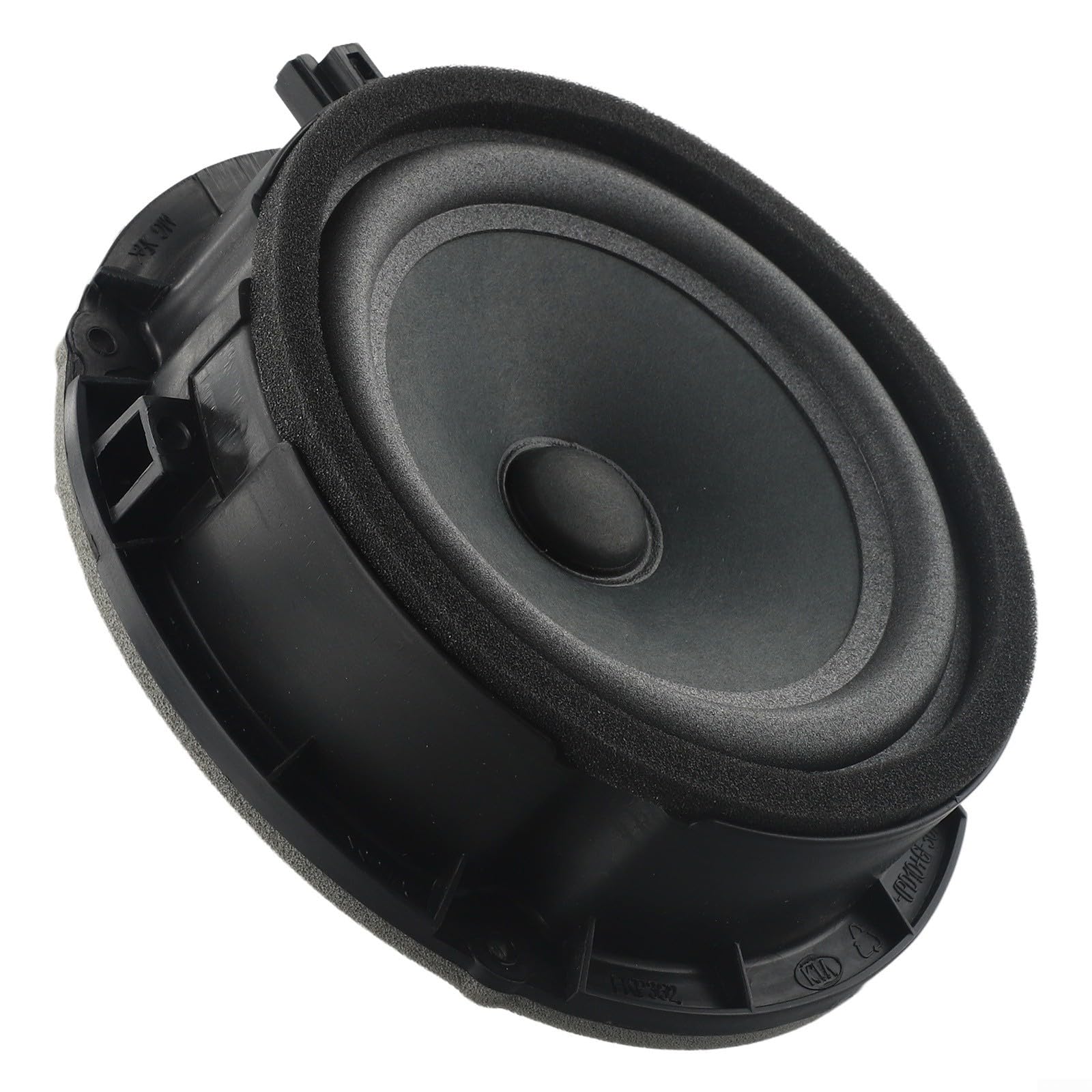 Conjunto de altavoz de puerta para Sportage 2010-2013, 96330-3W000 compatible y unidad de altavoz de juego, reemplazo de altavoz de puerta de automóvil de plástico negro, piezas interiores