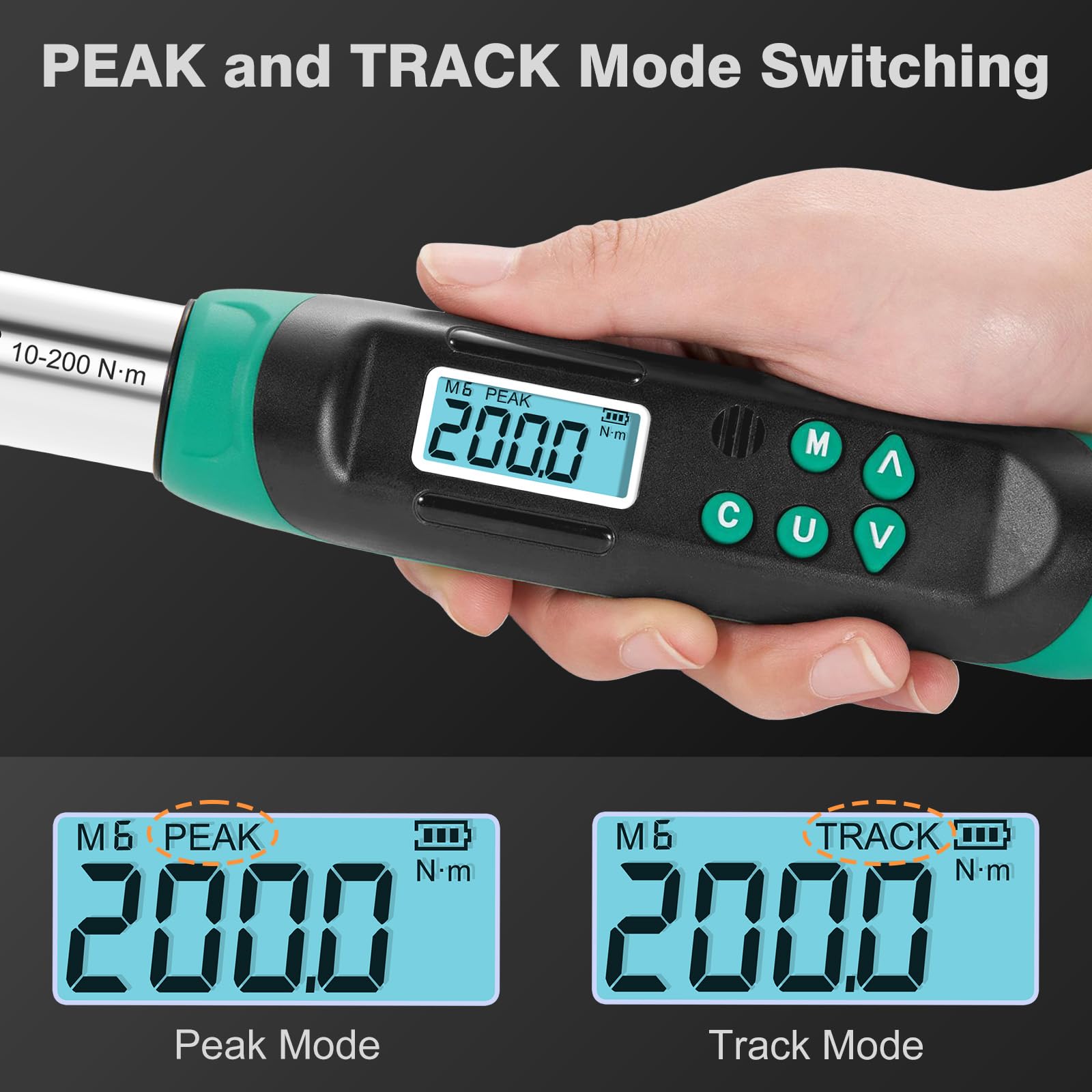 Digital Torque Wrench - 7.4-147.5 ft-lb -5 Digital Torque Wrench - 7.4-147.5 ft-lb -5