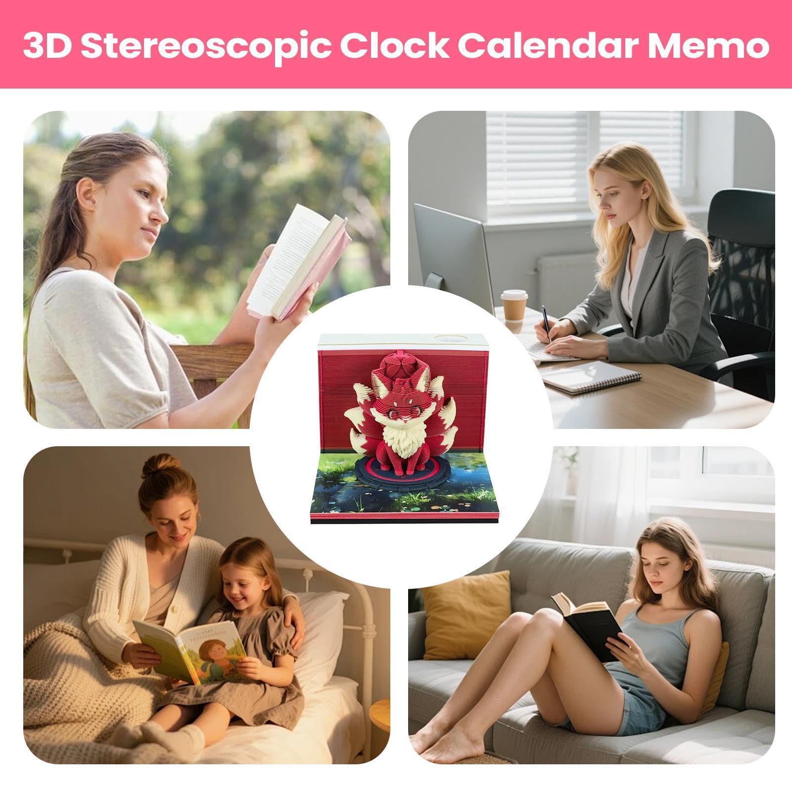 Calendario de mesa con Cubierta Divertida y Semanal