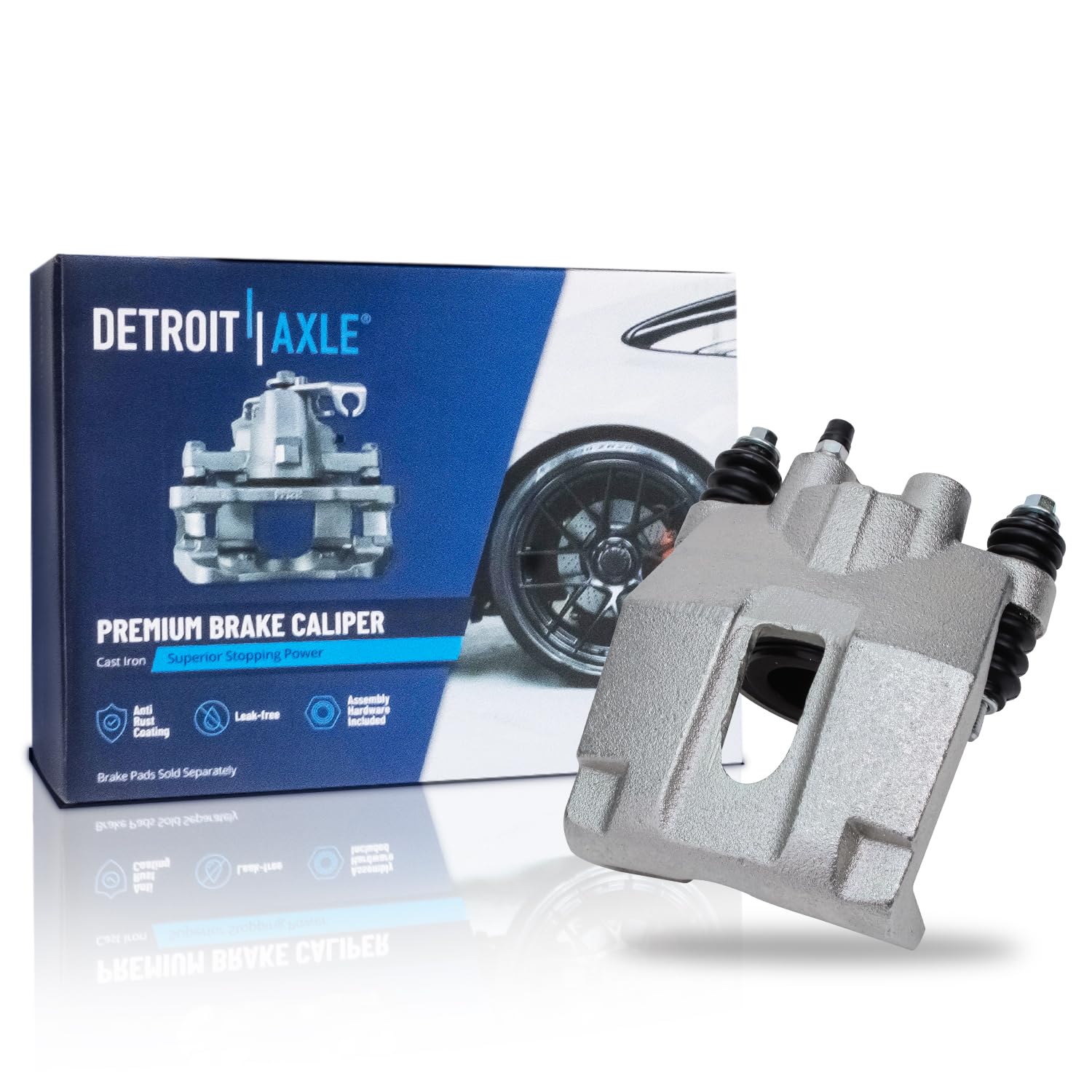 Detroit Axle - Rear Left Brake Caliper for 2004-2011 Ford F-150