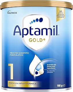Aptamil Gold+ 1 Premium Nutritionally Complete Infant Formula, Premium Baby Formula, Backed by 50 Years of Advanced Breast...
