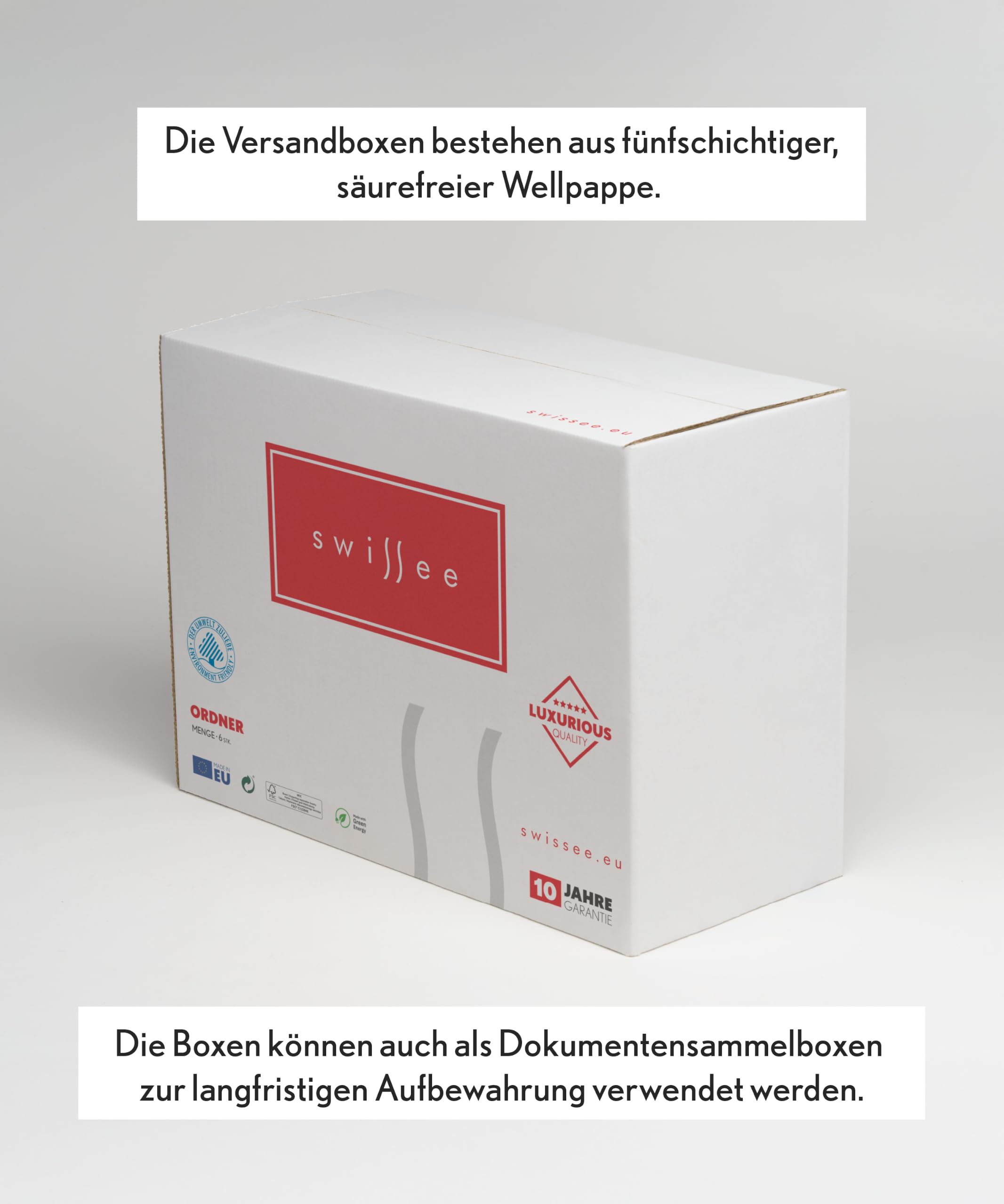 Pastell Swissee A4 Ordner | Soft-Touch-Papier | Breit, Mocha Beige | Samtweiche und umweltfreundliche Papierbeschichtung