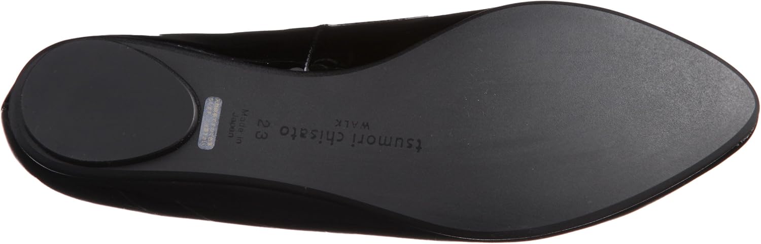 ツモリチサトウォーク] パッチワークフラットパンプス 4183