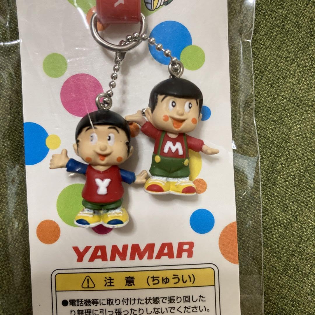超レア 初期　YANMAR ヤン坊マー坊 ストラップ 赤 超レア 初期 YANMAR ヤン坊マー坊 ストラップ 赤 Amazon.co.jp